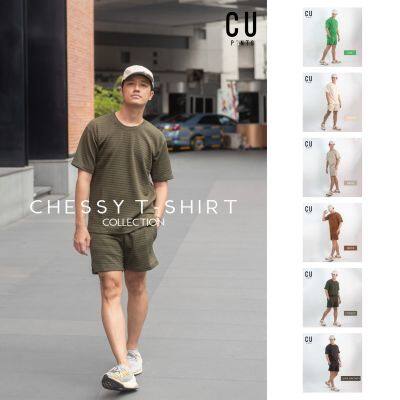 CHESSY T-SHIRT &amp; SHORTS 🎈NEW Collection🎈 เสื้อ แขนสั้น กางเกง ขาสั้น : CU PANTS