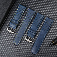 22Mm 23Mm Cowhide Leather Watchband For CITIZEN Blue Angel Generation Men S Watch AT8020-54L AT8020-03L Series celet Strap