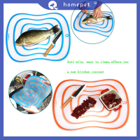 ? Homepet ห้องครัวพลาสติกตัดสับสับผักผลไม้บอร์ด ultra-thin