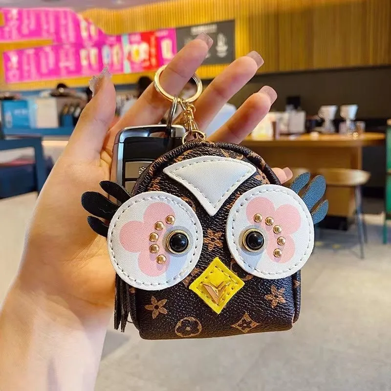LV Owl Keychain