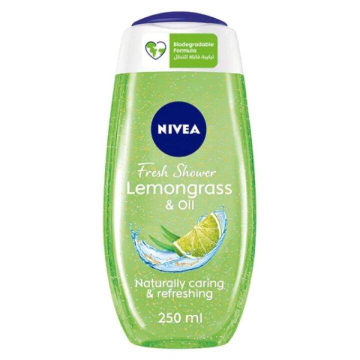 Nivea Fresh Feeling Lemongrass & Oil Shower Gel 250ml DUBAI Lazada PH