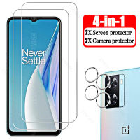 4in1 สำหรับ OnePlus Nord N20 SE CPH2469 เลนส์กล้องนิรภัยสำหรับ Nord N 20 SE กระจกนิรภัย 6.56 "ฝาครอบป้องกันหน้าจอฟิล์ม-SLPPP STORE