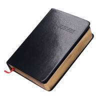 Bible Leather Notepad Journal PU Book Thick Notebook Paper