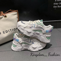 Kingdom_Fashion ยอดนิยม รองเท้าผู้หญิง รองเท้าผ้าใบ รองเท้าสุขภาพ รองเท้าแฟชั่น B96F05S 37Z230911