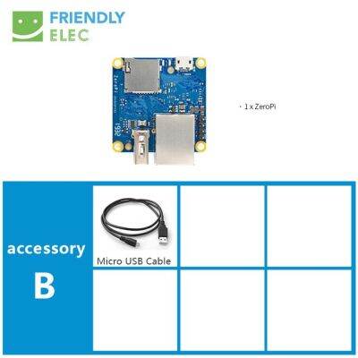 Zeropi Ram Nanopi Gbps Ethernet Cortex A7บอร์ดพัฒนา Allwinner Mini Linux Pi Zero Friendlyelec H3 Openwrt Ubuntu