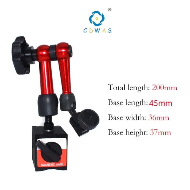 Accurate Dial Gauge Test Indicator With Dovetail Rails Mount 0400 0