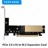 M.2 SSD NVMe สำหรับ PCIe อะแดปเตอร์ X16คีย์การ์ดอินเทอร์เฟซ M Suppor PCI Express 3.0สำหรับ2230 2242 2260ขนาด2280