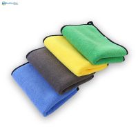 Double-Sided Car Rags Microfiber Corals Velvet Thickened Car Household