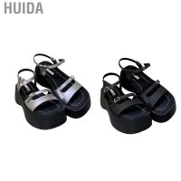 COD Huida Platform Sandals  Stylish Design Casual Prevent Slippery Skin Friendly Women Summer for Office Seaside