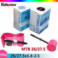 Renow 26/27จักรยานในท่อ TPU MTB 5X1.4 1.5 1.6 1.75 1.9 2.0 2.1 2.2 2.3 2.4 2.5นิ้ววาล์วฝรั่งเศสยางจักรยานเสือภูเขา45มม.