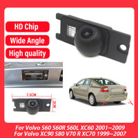 HD กล้องด้านหลังรถกันน้ำย้อนกลับที่จอดรถสำหรับ Volvo S60 S60R S60L XC60 2001 ~ 2009 XC90 V70 R XC70 1999 ~ 2007