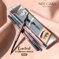 Nee Cara Control Eyebrow Pencil ดินสอเขียนคิ้วสลิม นีคาร่า N412