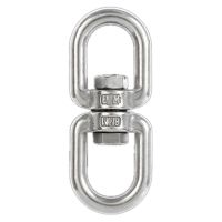 304 Stainless Steel Rotating Ring Universal Ring 8-Ring Chain Buckle Rigging Accessories Dog Chain Accessories