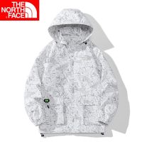 CODHai Ni (Ready Stock） The North Face เสื้อแจ็กเก็ตกันฝน มีฮู้ด กันน้ํา ระบายอากาศ พลัสไซซ์ สําหรับขี่จักรยานกลางแจ้ง ทุกเพศ