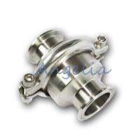 3/4" OD 50.5mm Stainless Steel 304 Tri-Clamp Vertical Sanitary Check Valve