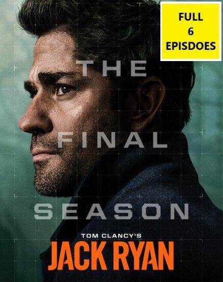 DVD Jack Ryan Season 4 (2023) [TV SERIES-6 EPISODES] (2 DISCS) Action ...