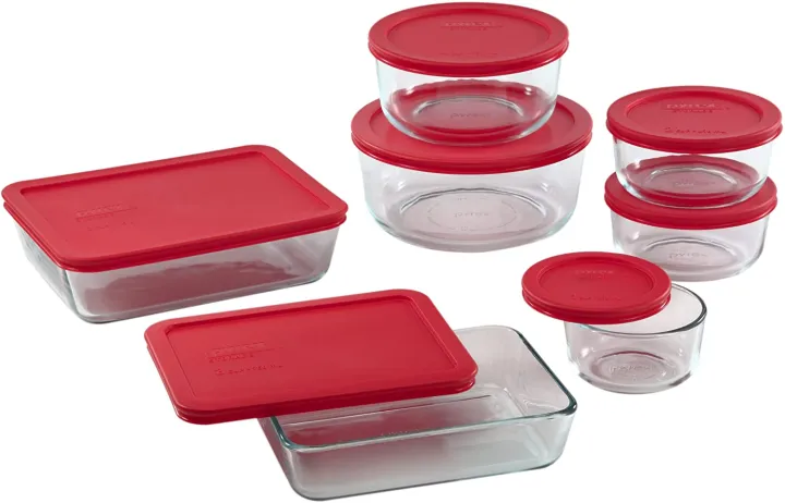 Pyrex Storage Plus Set, 14 Piece | Lazada PH