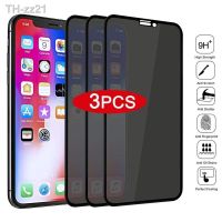 ✳  JASTER 3Pcs Full Cover Black Edge Anti-spy Tempered Glass Private Screen Protector For iPhone 14 13 12 11 Pro MAX X XS Max XR