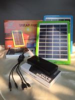 แผงโซล่าเซลล์ พร้อมแบตสำรอง Solar Panel TIGER WORLD M5P18 แบตสำรอง Smart Power Bank