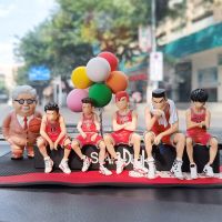 Car Telephone Number Plate Interior Decor Anime SLAMDUNK Sakuragi Hanamichi Set Ornament Auto Temporary Parking Card Accessories