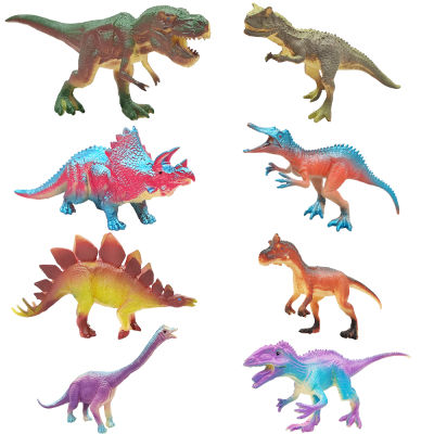 พร้อมส่ง ไดโนเสาร์ 24 ตัว ตุ๊กตาไดโนเสาร์ ของเล่นเด็ก วัสดุอย่างดี ของสะสม