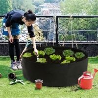 [hot]◈✘  Outdoor Vegetable Planting Garden Felt Pots