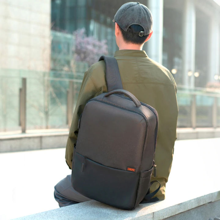 xiaomi-mi-commuter-backpack-ขนาด-21l-กระเป๋าเป้สำหรับใส่โน๊ตบุ๊ค-กระเป๋าเป้สะพายหลัง-กระเป๋าเดินทาง-กระเป๋าโน๊ตบุ๊ค-กันน้ำ-กระเป๋านักเรียน