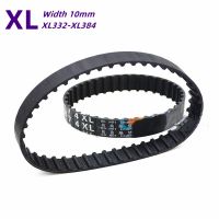 ♂✆ XL Black Rubber Timing Belt 332/334/336/338/340/344/348/350/352/356/360/364/370/372-384XL Width 10mm Rubber Synchronous Belt