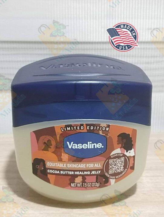 VASELINE Limited Edition Cocoa Butter Healing Petroleum Jelly 7.5 oz (212g) Lazada PH