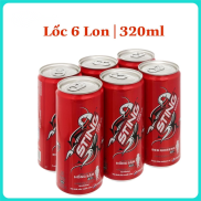 Nước tăng lực Sting dâu đỏ - Thùng 6 lon x 320ml