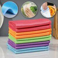 hot【DT】 10pcs/5pcs 40x30cm NanoScale Streak-Free Cleaning Cloths Reusable Supplies