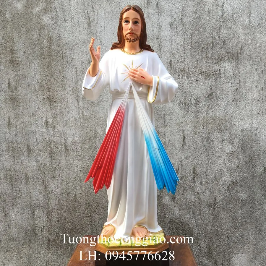 Tượng Lòng Thương Xót Chúa 60cm (tượng Chúa Giê-su) | Lazada.vn