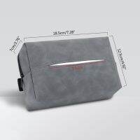 【Hot selling】☀1Pc Car Tissue Holder, Sun-Visor Napkin Holder, Car-Visor Tissue Holder, PU Leather Backseat Tissue Cases Holder—Easy to use