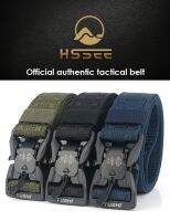 เข็มขัดสนาม เข็มขัดทหาร HSSEE TUSHI Tectical belt, 1200D Nylon หัว ABS + magnetic สวยทน แข็งแรง