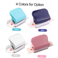 KW-trio 6-Hole Paper Punch Handheld Metal Hole Puncher 5 Sheet Capacity 6mm for A4 A5 B5 Notebook Scrapbook Diary Planner Note Books Pads