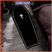 HESONG ใยแมงมุมสไปเดอร์ เสื่อดูดซับน้ำ ไม่ลื่นหลุด ฮาโลวีน ค้างคาว coffins MAT น่ารักน่ารักๆ โกธิค พรมฟักทอง ห้องน้ำในห้องน้ำ