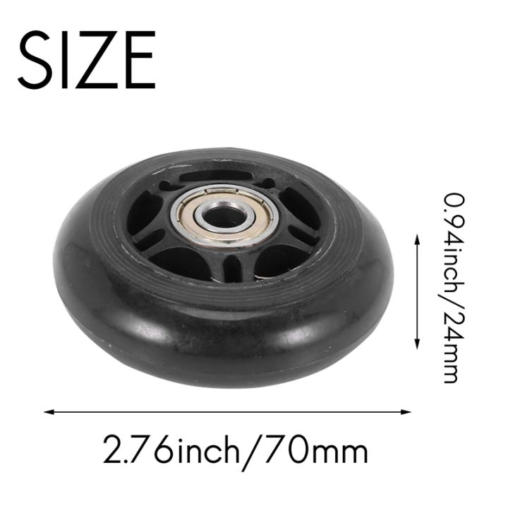 8-pack-inline-skate-wheels-beginners-roller-blades-replacement-wheel-with-bearings-wheels-70mm