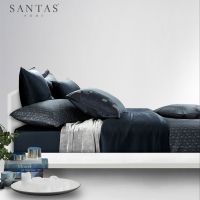 SANTAS ชุดเครื่องนอน ดีไซน์ MOSAIC ART  ขนาด 6 ฟุต ชุด 6 ชิ้น ทอ 450 เส้นด้ายจากเส้นใย Modal