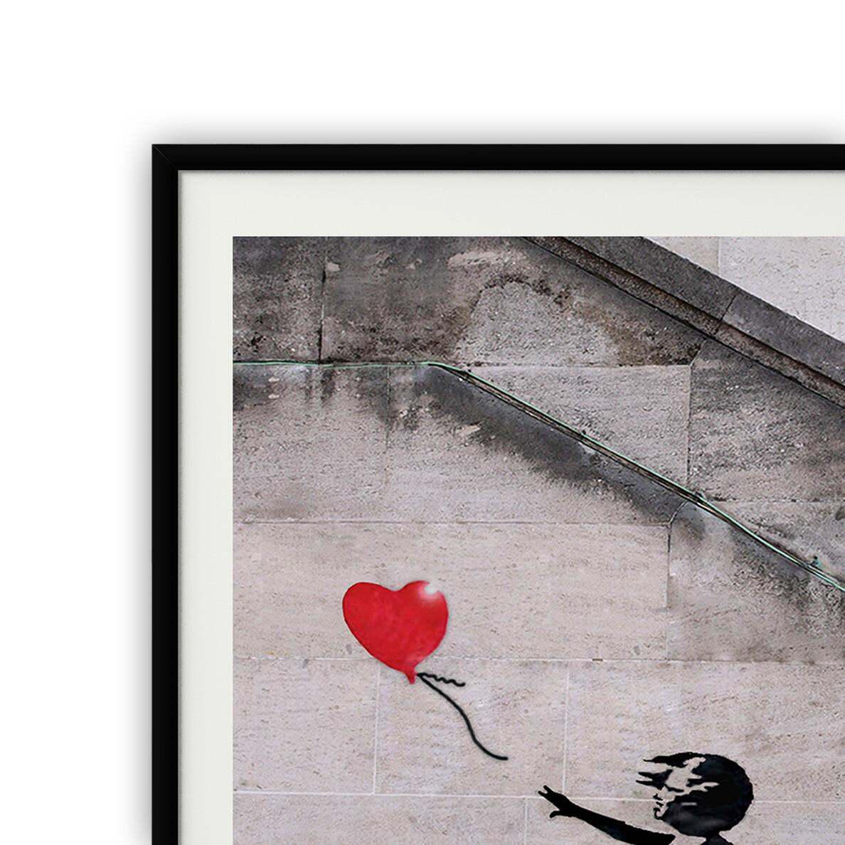 A4 A3 A2 A1 A0 Framed Banksy "There Is Always Hope" Art Poster Print 
