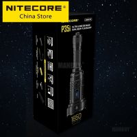 Nitecore ของแท้ P35i 3000 Lms 1650 M ไฟฉาย LEP,ไฟฉาย USB-C ไฟฉายชาร์จไฟได้จุดน้ำท่วม RSW2i ระยะไกล