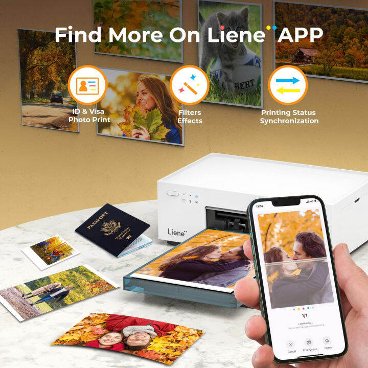 ต้นฉบับ-liene-4x-แบบไม่มีสายเครื่องพิมพ์ภาพทันที6นิ้วการพิมพ์รูปภาพ-wi-fi-เชื่อมต่อกับคอมพิวเตอร์สมาร์ทโฟนที่มีเอกสารภาพถ่าย100และ3ชั้นเคลือบอัตโนมัติเข้ากันได้กับ-airprint-และ-mopria-android-ios-pc-3
