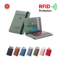RFID(Anti Theft Secure) Wallet Multifunction Passport Wallet Ultrathin Passport Bank Credit Card Holder Travel Uni Wallet