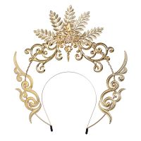 Lolita Virgin Halo Crown Headband Gorgeous Vintage Baroque Tiara Headpiece