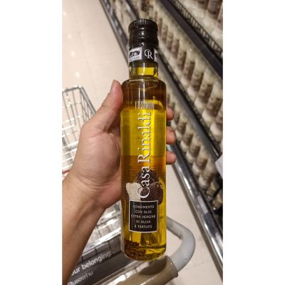 อาหารนำเข้า🌀 Italy Natural Olive Oil Mixed Truffle Hisupa Pondimento Con Olio Truffle Extra Virgin Olive Oil 250ml