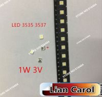 【☼】 Correct Engineering Service Limited 220ชิ้นสำหรับซัมซุงเดิม LED LCD ทีวีแสงไฟแอพพลิเคชัน LED 3537 3535ลูกปัดแสงสีขาวเย็นพลังงานสูง1วัตต์3โวลต์110LM