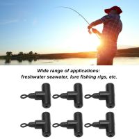 15PCS T รูปร่างตกปลาแขนหมุน 3 Way Connector Cross Line Rolling Swivel Fishing Accessories