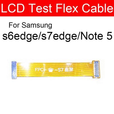 【✔In stock】 anlei3 จอแสดงผล Lcd แบบสัมผัสหน้าจอ Extension สายเคเบิ้ลยืดหยุ่นสำหรับ Samsung S8 S8 S10 S10หมายเหตุ8 9 S6 S7 S6 Edge S7 Edge เครื่องทดสอบแอลซีดีขยาย Test