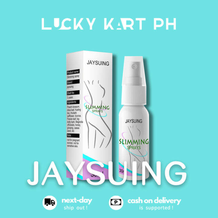 Jaysuing body shaping spray 30ml fast and effective weight loss and fat burning Accelerate