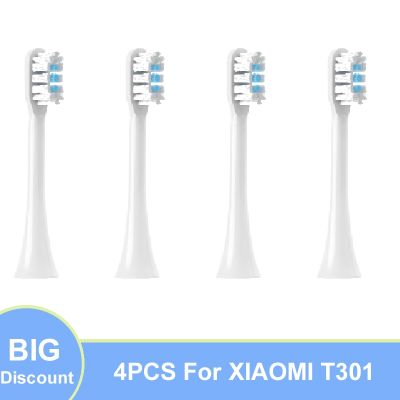 hot【DT】 4pcs T301 Heads Electric Toothbrush DuPont Soft Suitable Bristle Nozzles