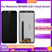 สำหรับ Blackview BV4900จอแสดงผล LCD แผงเซ็นเซอร์สัมผัสกระจกหน้าสำหรับ Bv4900pro แอลซีดีดีจิไทเซอร์อะไหล่ทดแทนประกอบแสดงผล